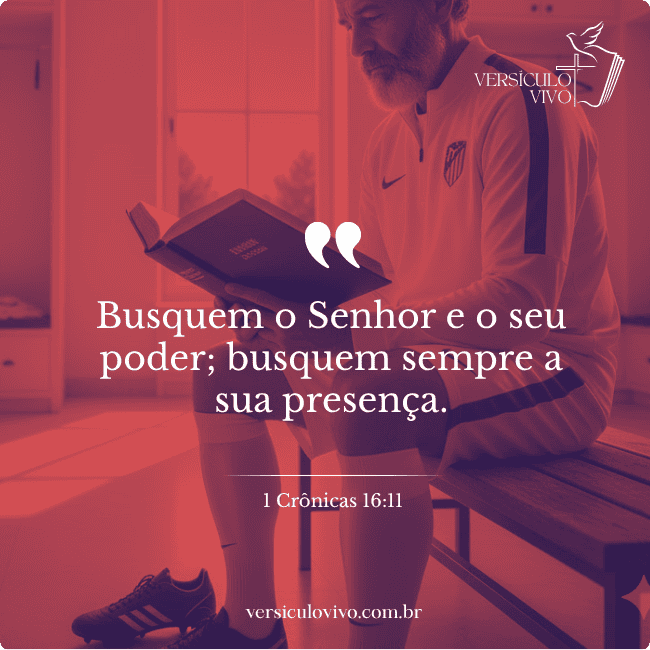 Versículos Motivadores para Jogadores de Futebol