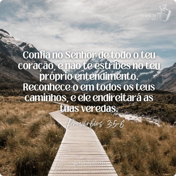 Me fale um versículo da bíblia