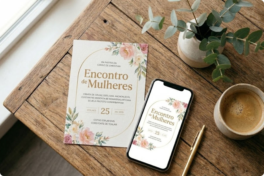 Convite Impresso ou Digital 