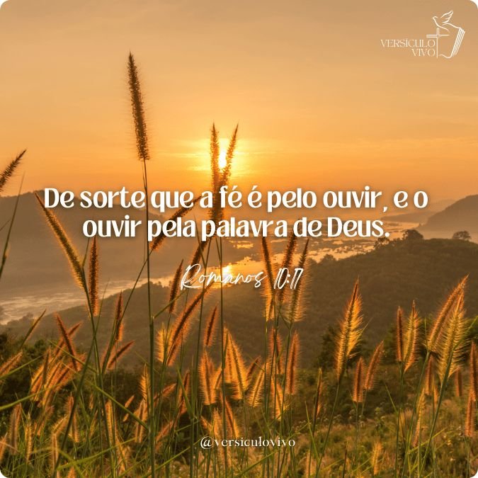 Me fale um versículo da bíblia