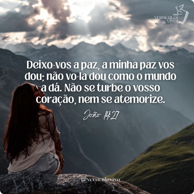 Me fale um versículo da bíblia