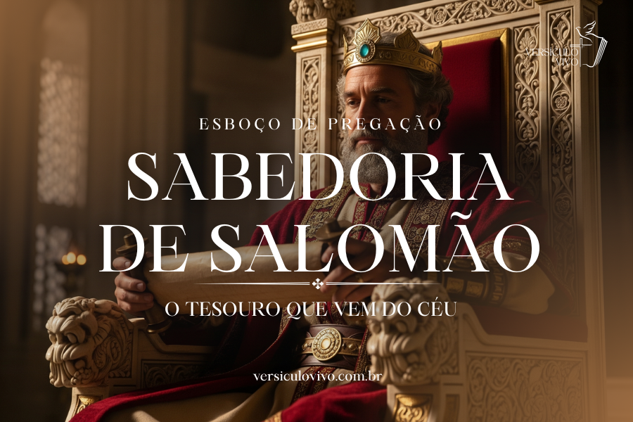 Esboço de Pregação sobre Sabedoria de Salomão