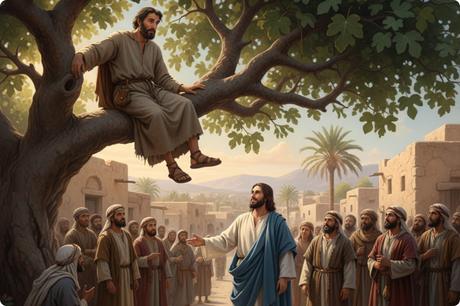 Estudo Bíblico sobre Zaqueu