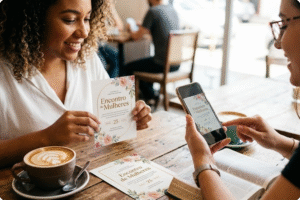 Modelos de Convite para Culto, Chás e Encontro de Mulheres