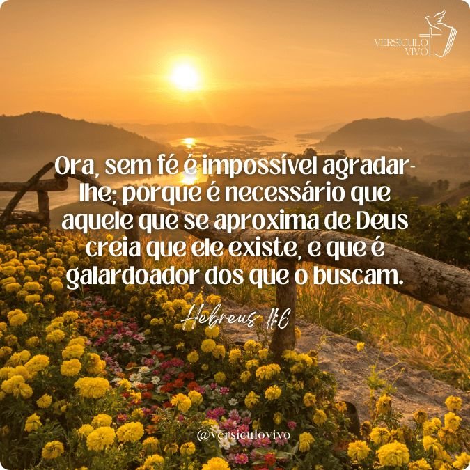 Me fale um versículo da bíblia