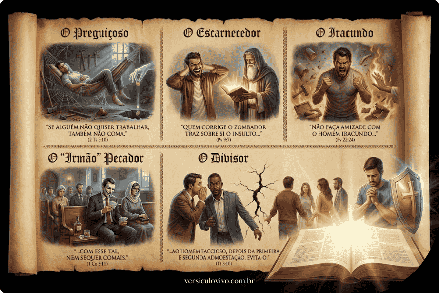 Os 5 tipos de pessoas que Deus ordena que você NÃO ajude.