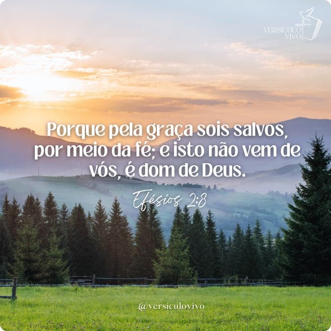 Me fale um versículo da bíblia