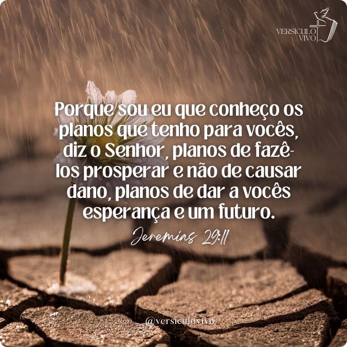 Me fale um versículo da bíblia