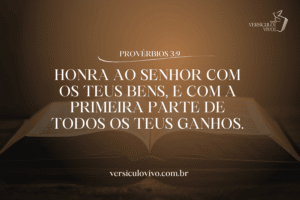 Provérbios 3:9