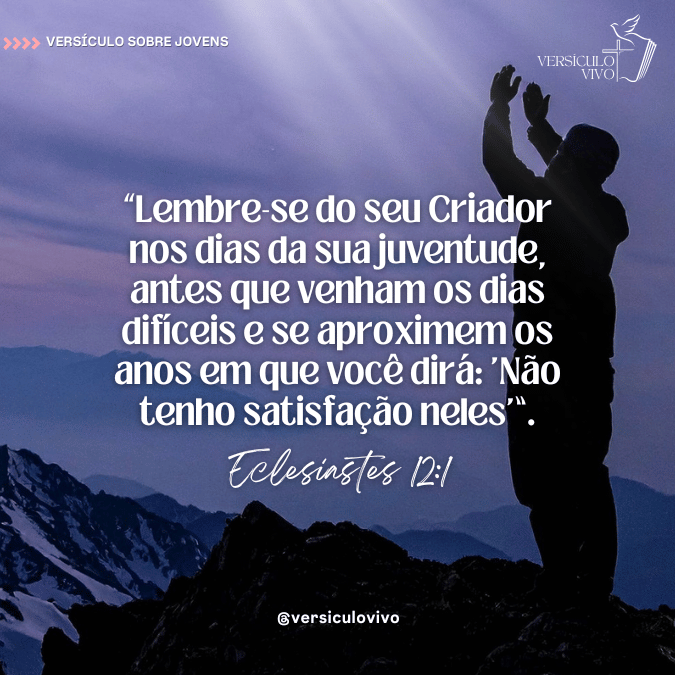 Versículo sobre Jovens