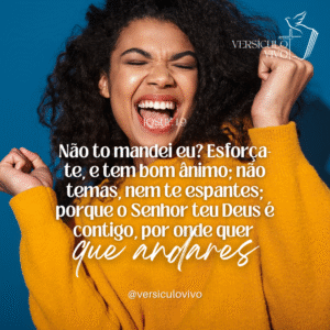 Versículo sobre Vencer o Medo