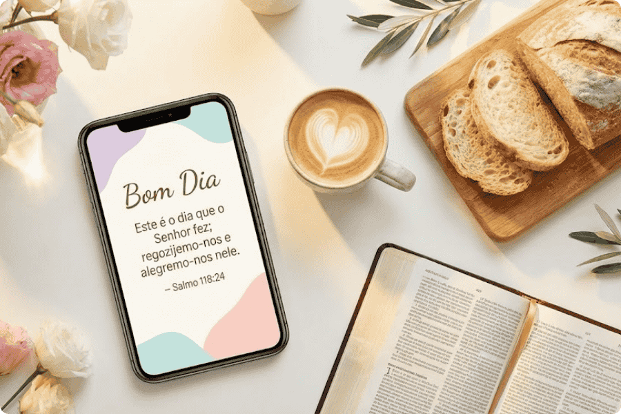 Versículos de bom dia para enviar no WhatsApp