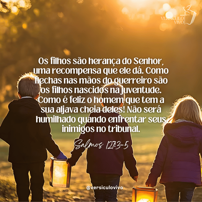 Versículos sobre Filhos