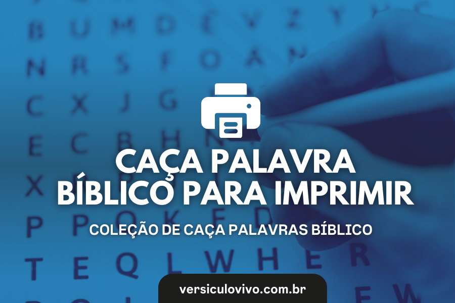 Caça palavra Bíblico para Imprimir