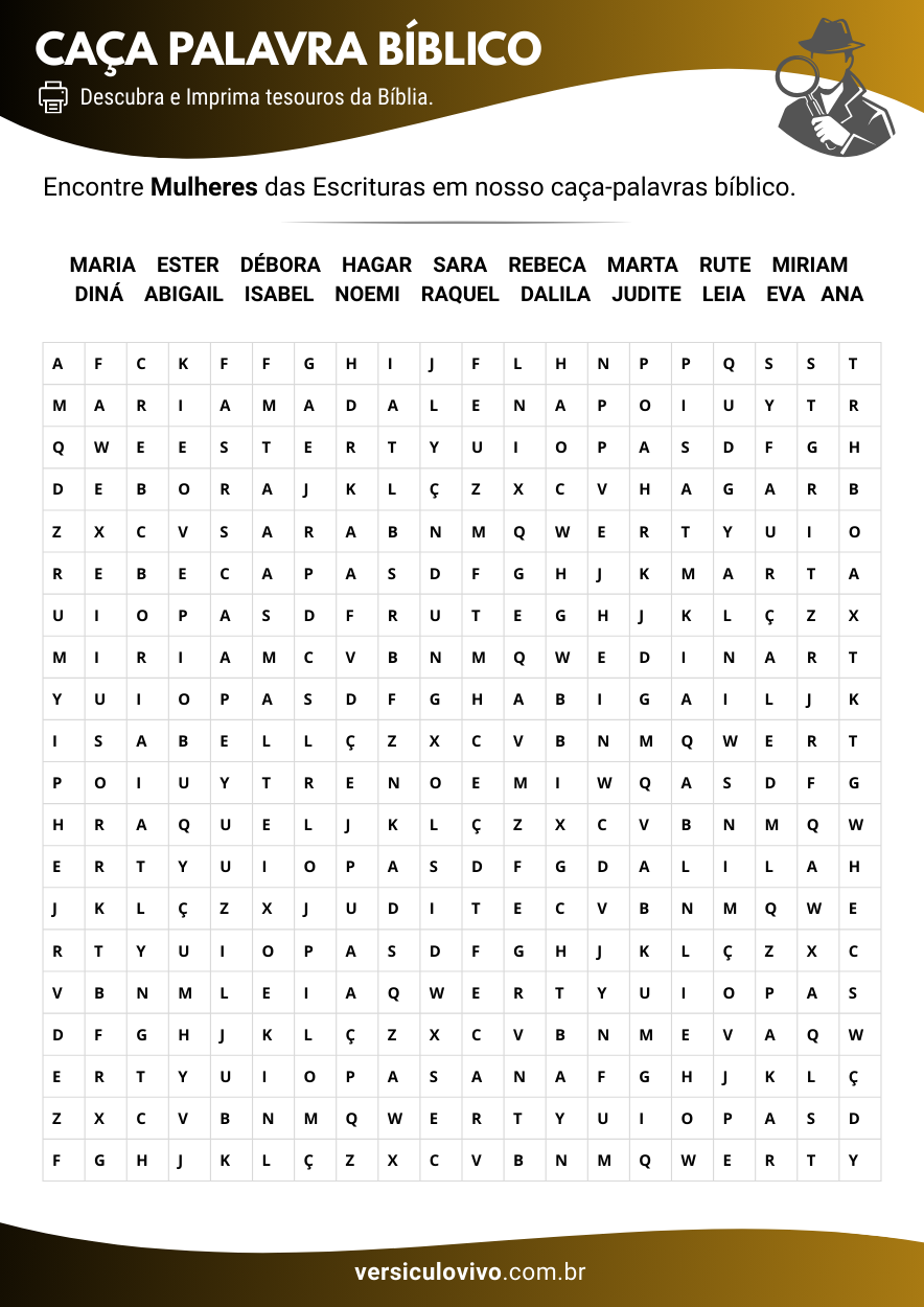 Mulheres Notáveis das Escrituras