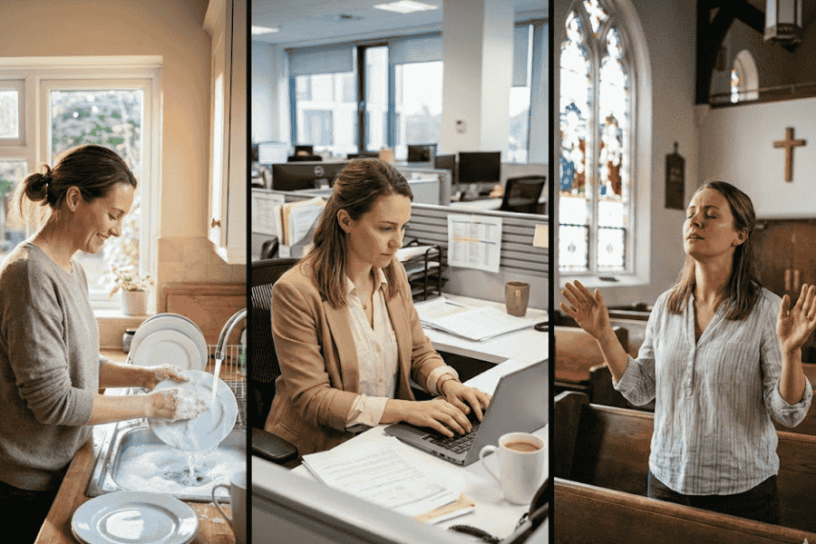 Como organizar o tempo entre trabalho igreja e família