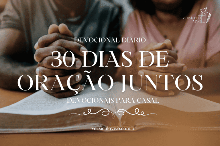Devocional para casais: 30 dias de oração juntos