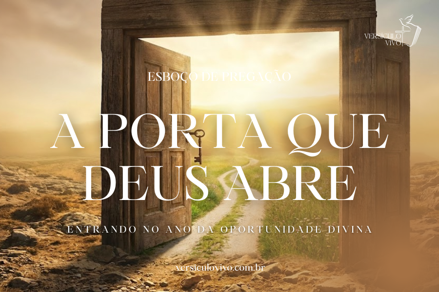 Esboço de Pregação de Ano Novo: A Porta que Deus Abre