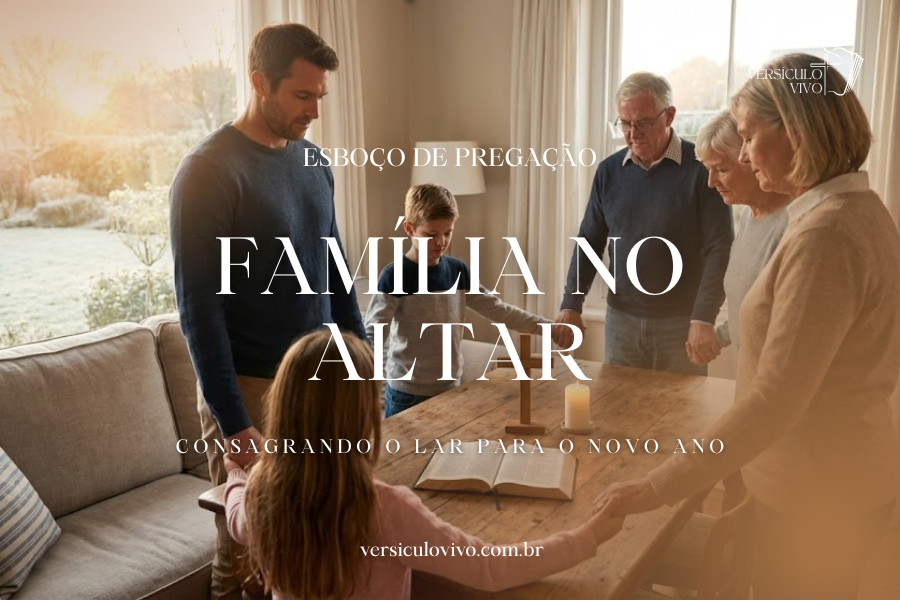 Esboço de Pregação de Ano Novo: Família no Altar