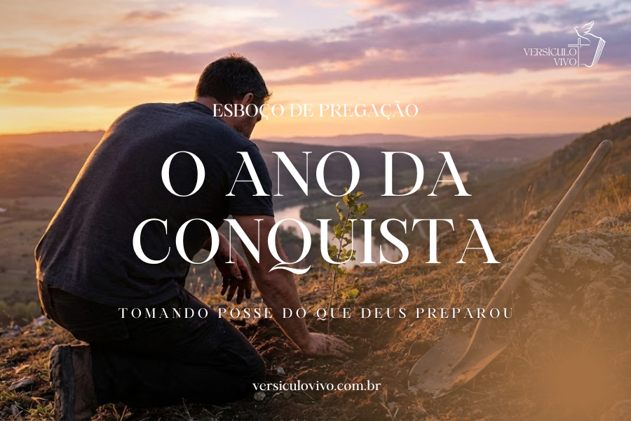 Esboço de Pregação de Ano Novo: O Ano da Conquista