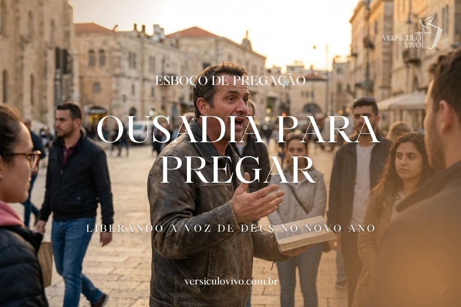 Esboço de Pregação de Ano Novo: Ousadia para Pregar