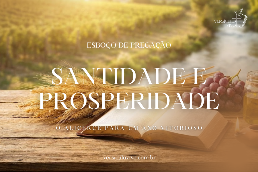 Esboço de Pregação de Ano Novo: Santidade e Prosperidade
