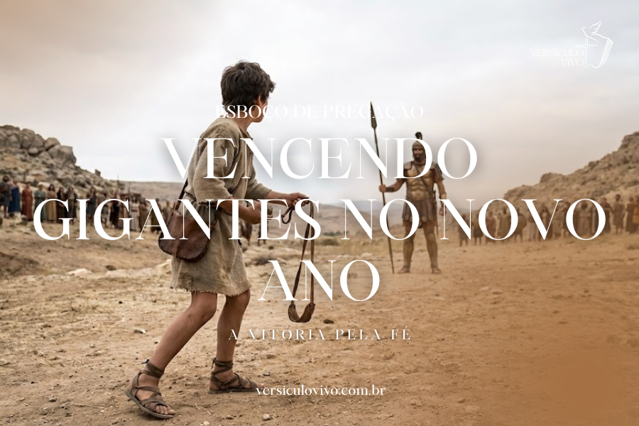 Esboço de Pregação de Ano Novo: Vencendo Gigantes no Novo Ano