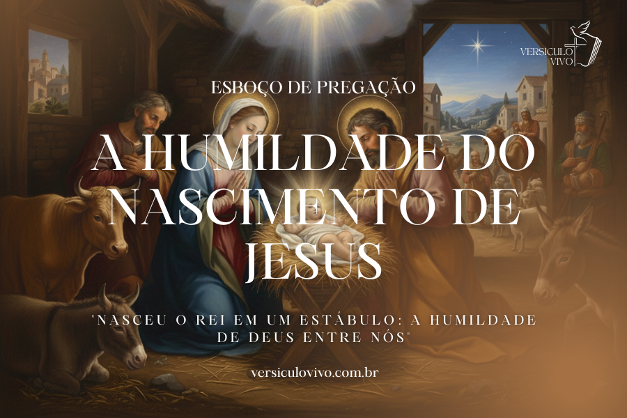 Esboço de Pregação de Natal: A Humildade do Nascimento de Jesus