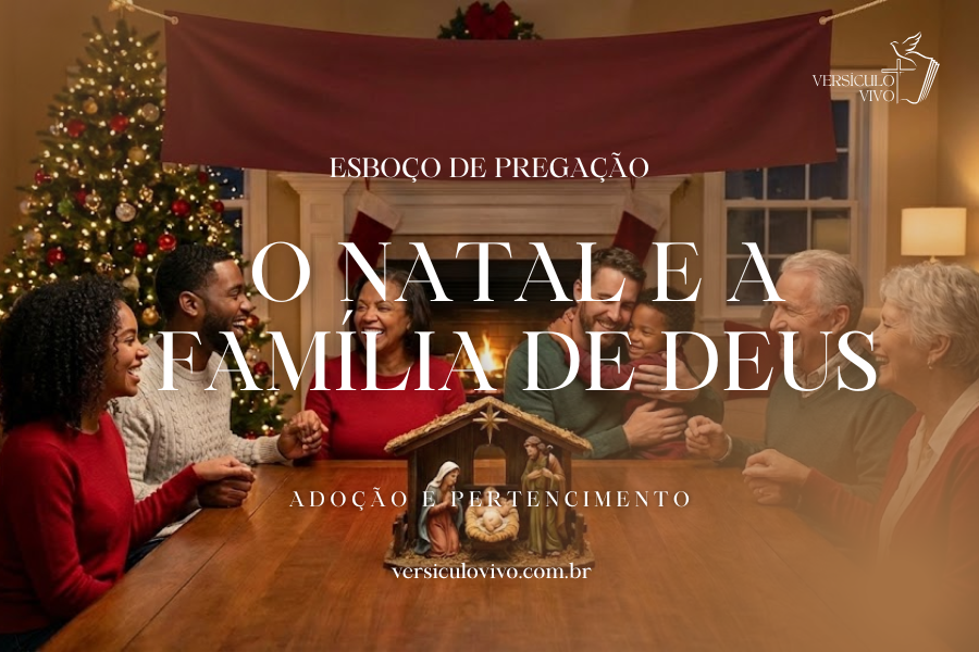 Esboço de Pregação O Natal e a Família de Deus