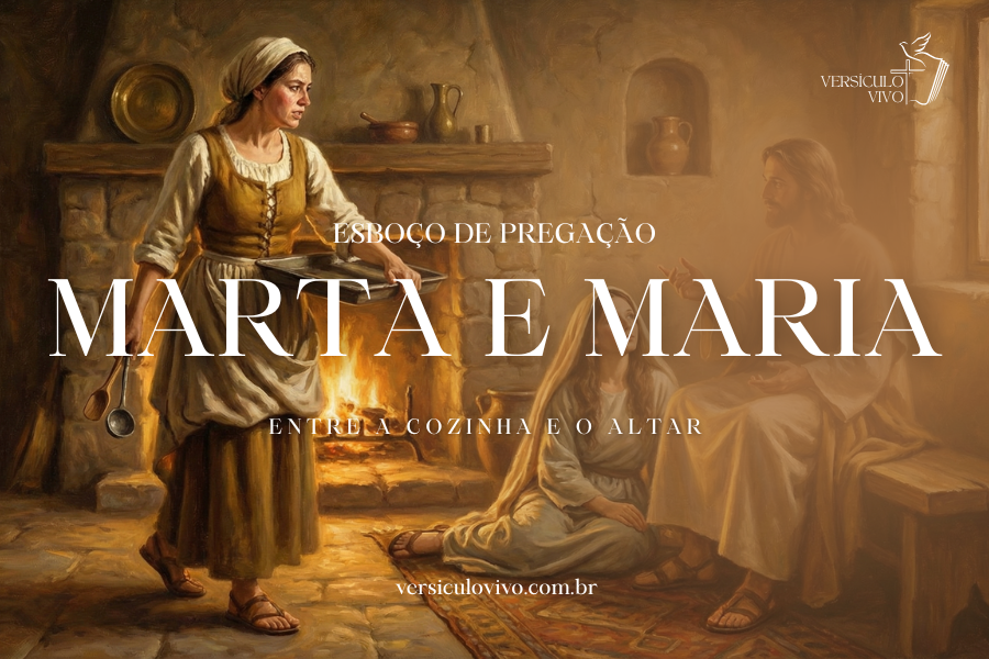 Esboço de Pregação sobre Marta e Maria