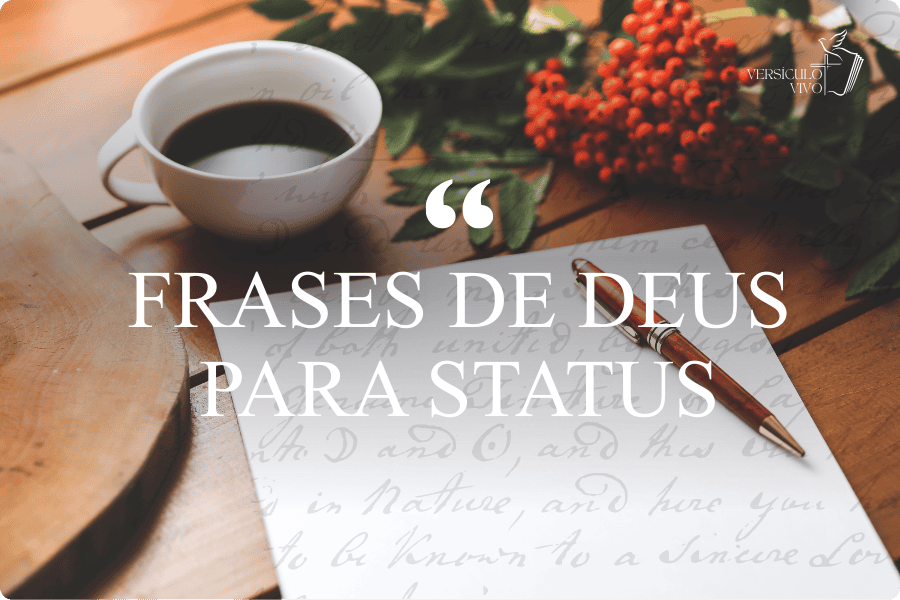 Frases de Deus para Status