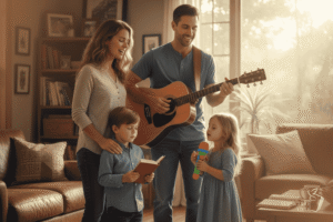 Louvores edificantes para culto da família