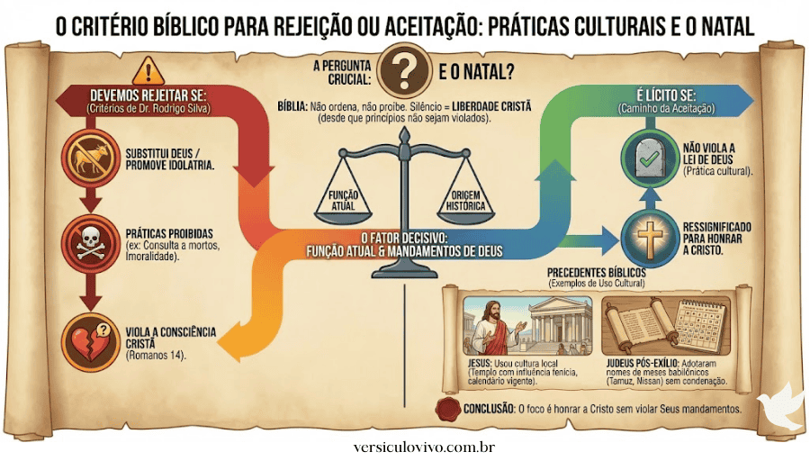 O Critério Bíblico para Rejeição ou Aceitação