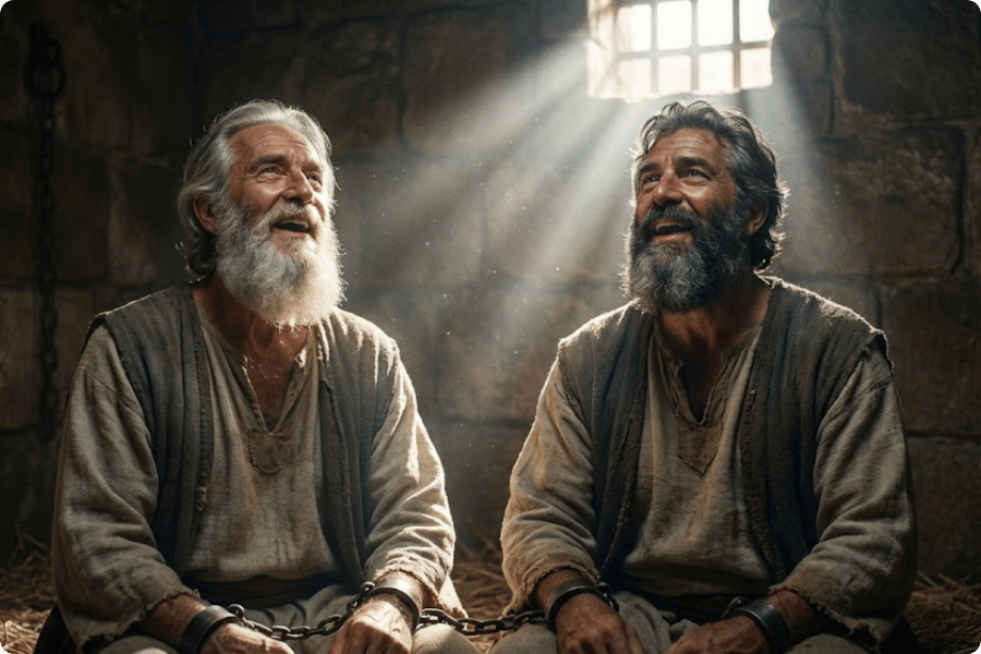 Paulo e Silas Cantam na Prisão: História, Milagre e Lições