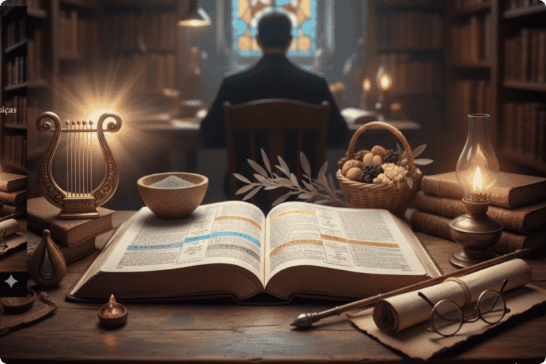 Quais são os 5 tipos diferentes de salmos?