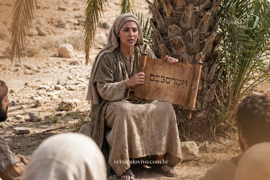 Que exemplo devemos ter sobre Débora