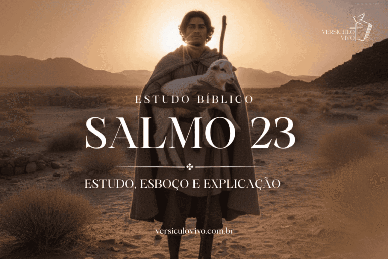 Salmos 23: Estudo, Esboço e Explicação Versículo por Versículo