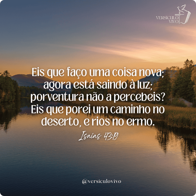 Versículo de ano novo 2026