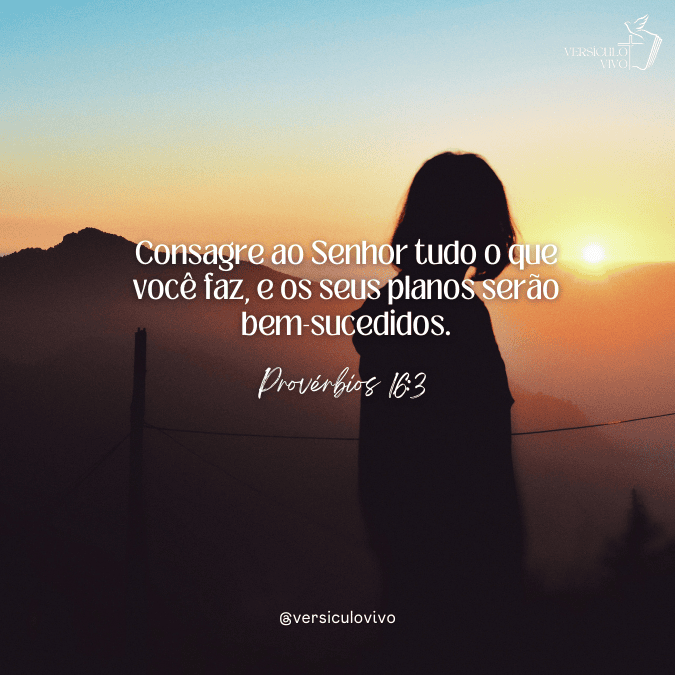 Versículos sobre Planejamento