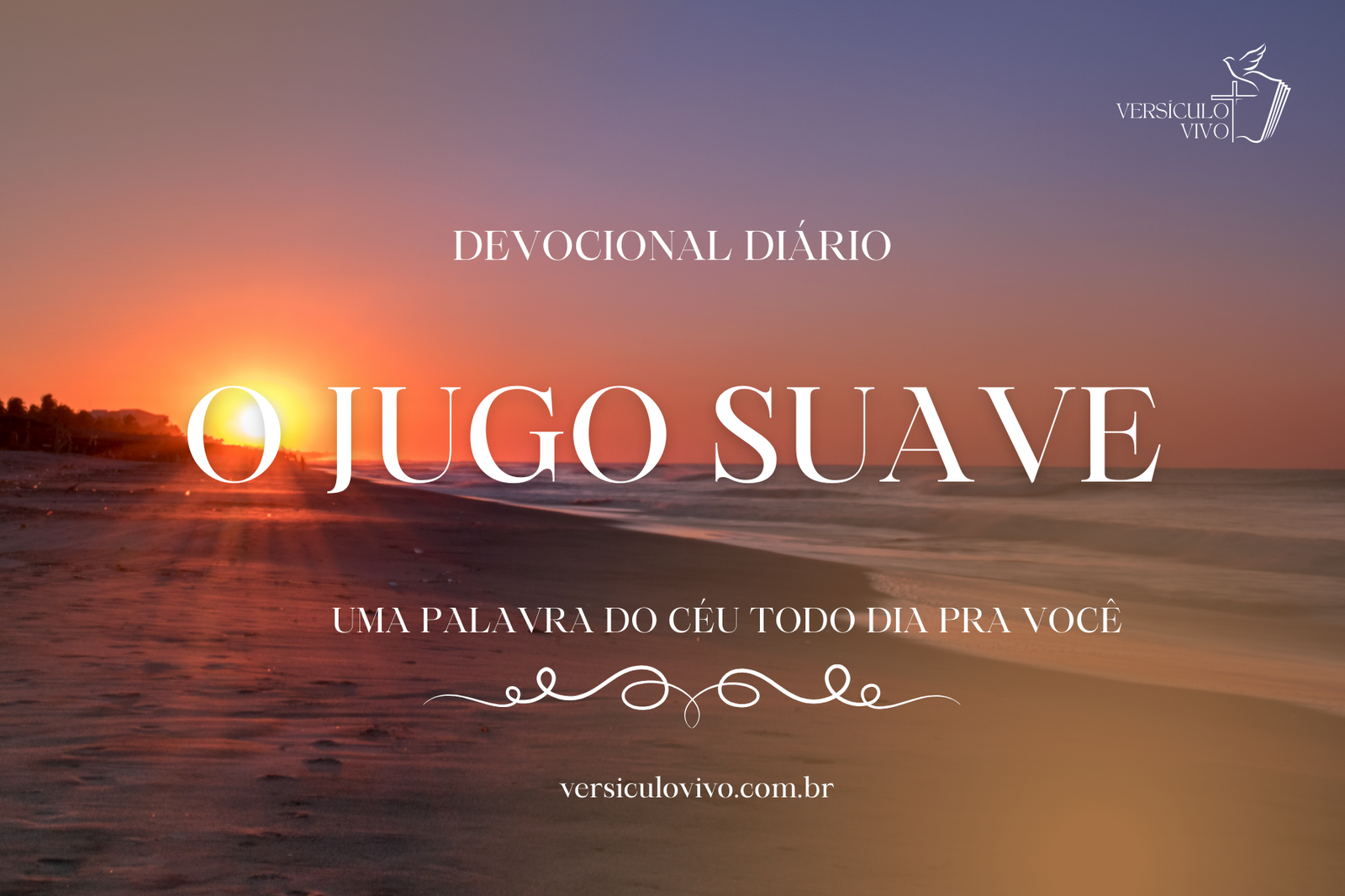 Devocional Diário - O Jugo Suave - 14 de Janeiro