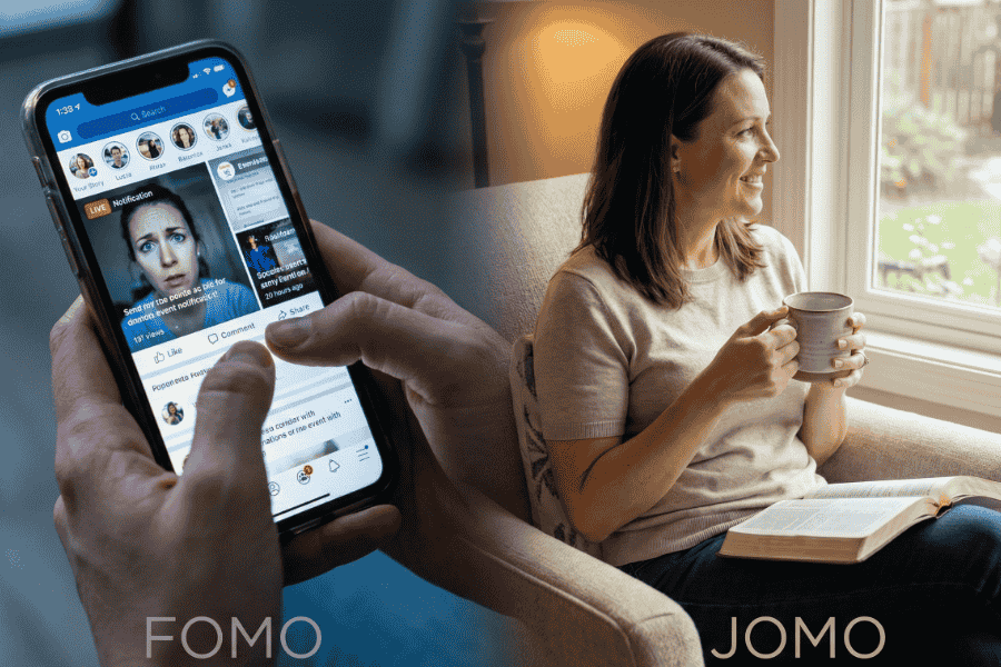 FOMO (Medo de ficar de fora) vs. A Plenitude em Cristo
