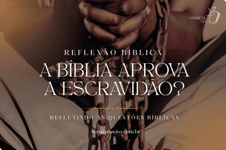 A Bíblia aprova a escravidão?