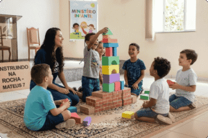 Dinâmica para crianças de 3 anos na igreja