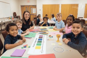 Dinâmica para crianças na igreja católica