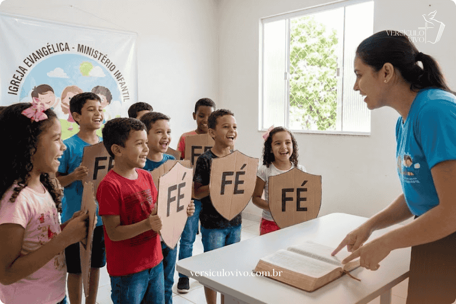 Dinâmica para crianças na igreja evangélica