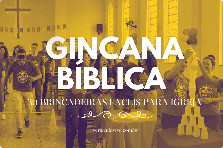 Gincana Bíblica (30 Brincadeiras Facéis)