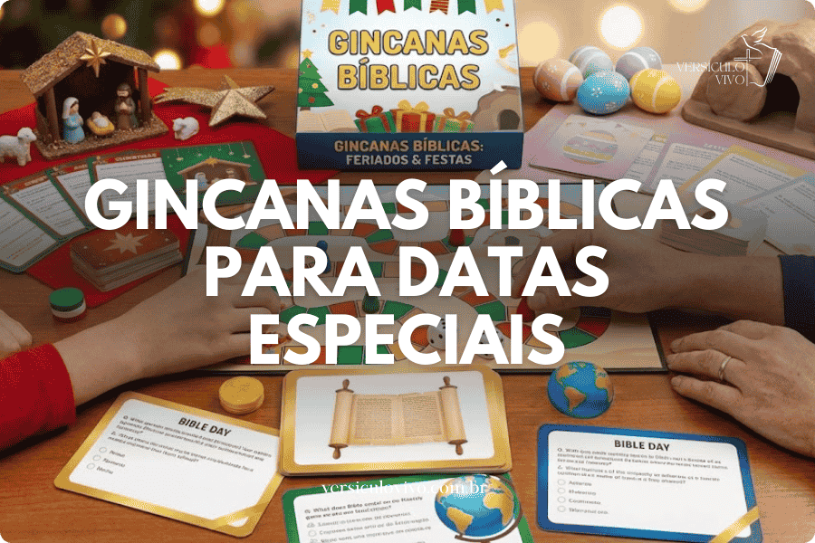 Gincanas Bíblicas para Datas Especiais: Natal, Páscoa e Mais