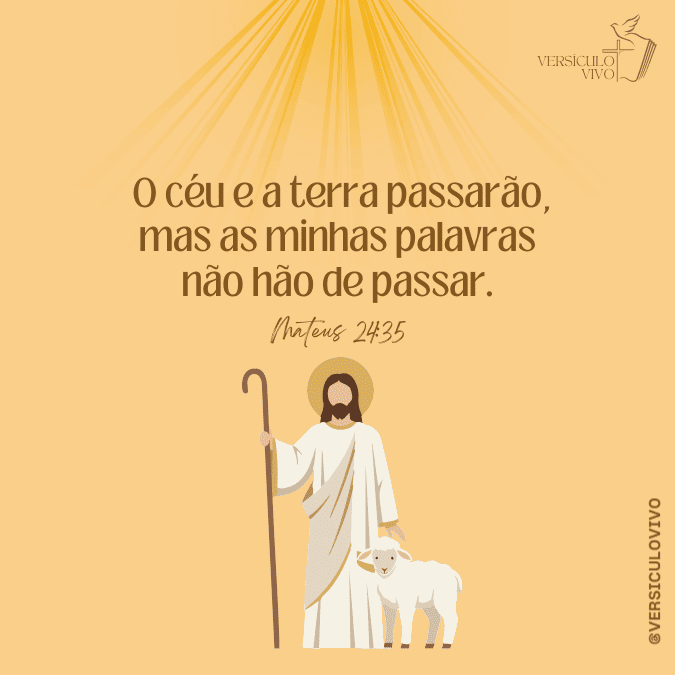 O céu e a terra passarão