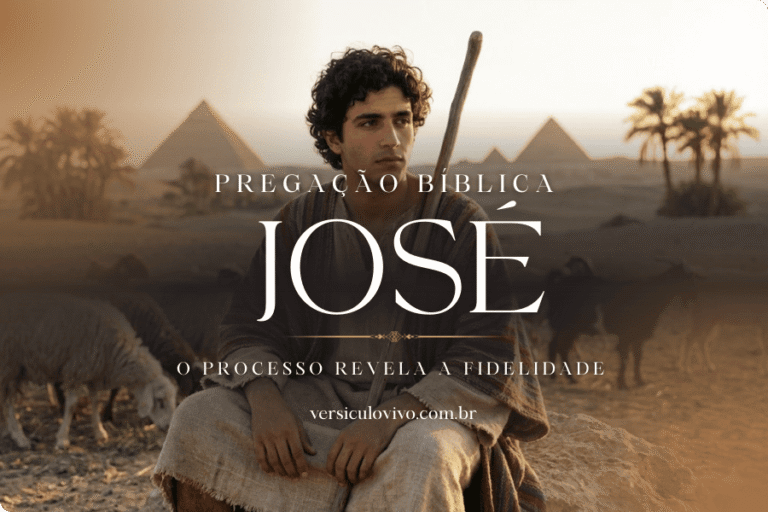 Pregação sobre José: O processo revela a fidelidade