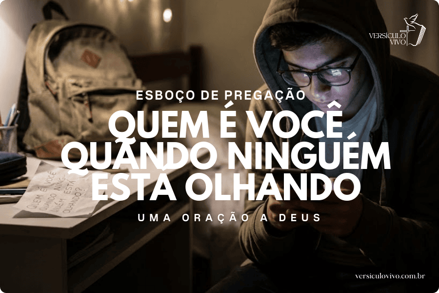 Quem é você quando ninguém está olhando (e nem postando)?